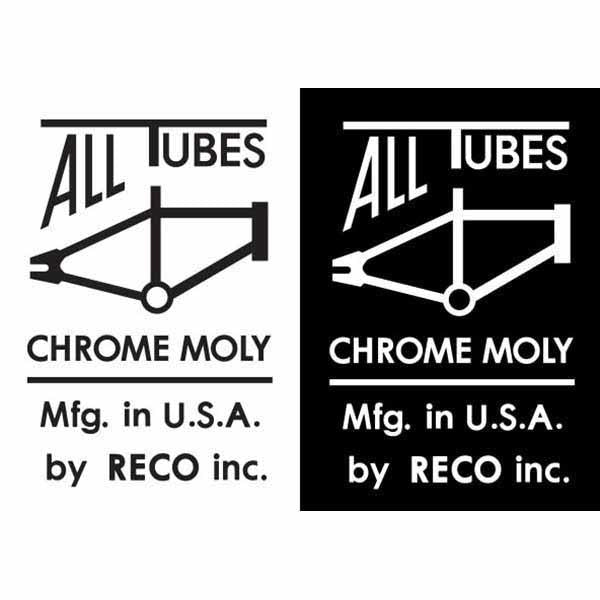 Mongoose ALL TUBES Reco decal - Old school bmx - Bmx Products AU