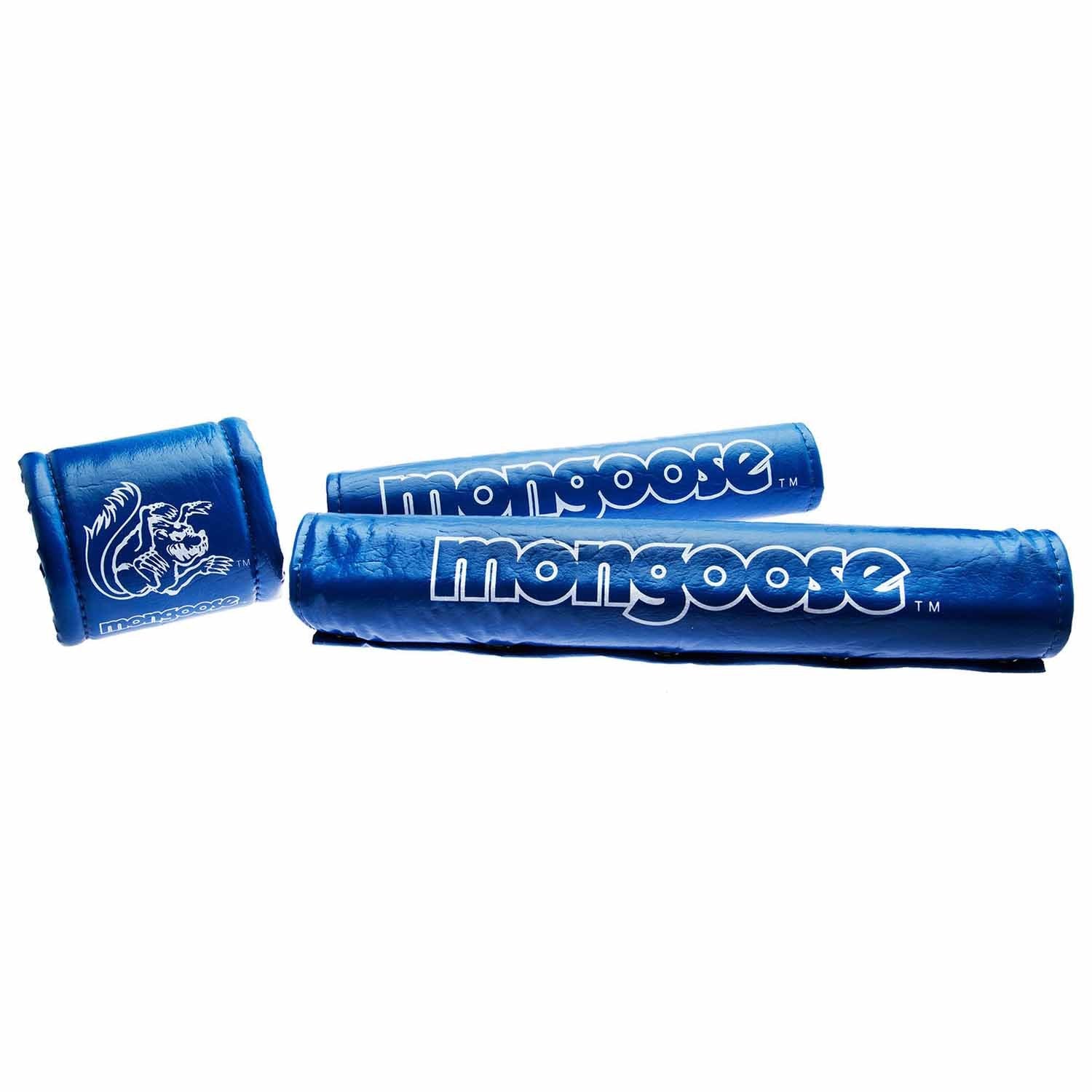 Mongoose vinyl pad set blue - old school bmx - Bmx Products AU