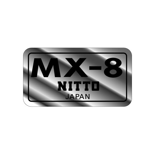 Nitto MX8 Stem decal - old school bmx - Bmx Products AU