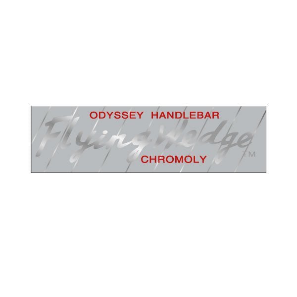 Odyssey - Flying Wedge Bar decal - old school bmx - Bmx Products AU