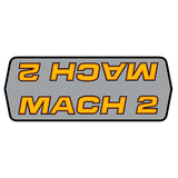 Raleigh - MACH 2 dragster down tube decal - Bmx Products AU