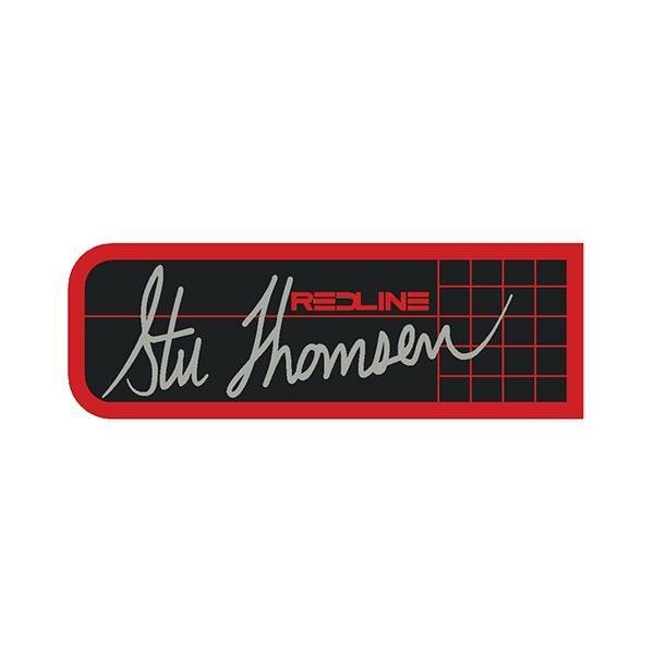 Redline STU bar decal - Old school bmx - Bmx Products AU