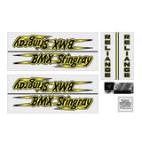 Reliance - BMX Stingray decal set - old school bmx - Bmx Products AU