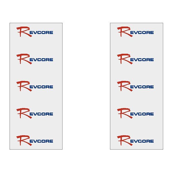 REVCORE - Gen 2 hub decals - old school bmx - Bmx Products AU