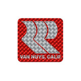 Robinson - Early PRISM Van Nuys - RED Head tube decal - old school bmx - Bmx Products AU