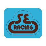 SE Racing - 80'S Seat tube decal - Gen 1 BLUE - Old school bmx - Bmx Products AU