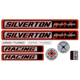 Silverton - Aero BMX Turbo - RED - decal set - old school bmx - Bmx Products AU