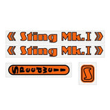 Speedwell Sting Gen 1 - MK1 decal set - old school bmx - Bmx Products AU
