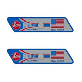 SUN - Minstral rim decals - old school bmx - Bmx Products AU