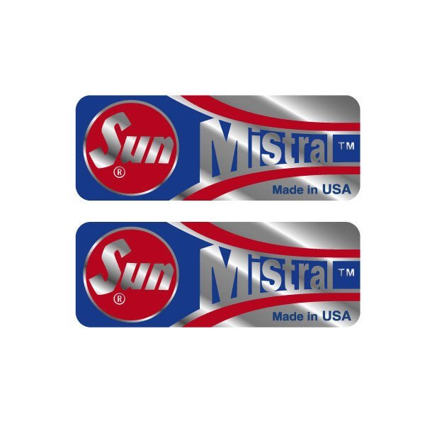 SUN - Minstral - SHORT rim decals - old school bmx - Bmx Products AU