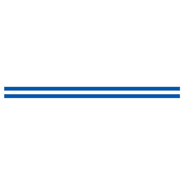 Tange - MX3 - BLUE - Headset decal set - old school bmx - Bmx Products AU