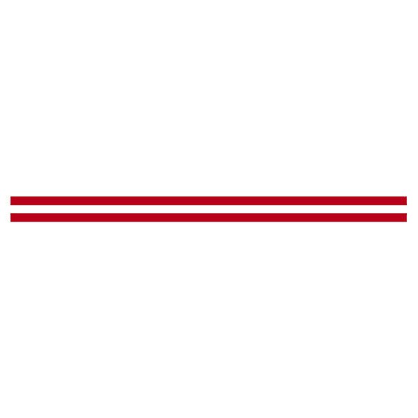 Tange - MX3 - RED - Headset decal set - old school bmx - Bmx Products AU