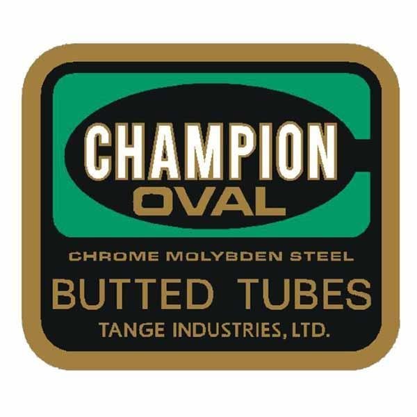 Tange - Oval tubes seat tube decal - old school bmx - Bmx Products AU