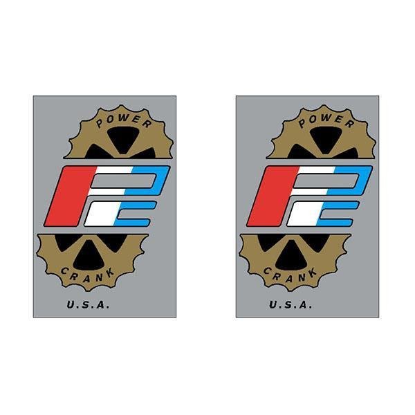 Terry cable - Power Crank Decals - Old school bmx - Bmx Products AU