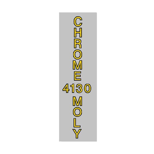 Torker - Chromoly 4130 Seat tube decal - Old School bmx - Bmx Products AU