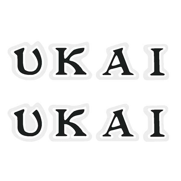 UKAI rim decals - Old school bmx - Bmx Products AU