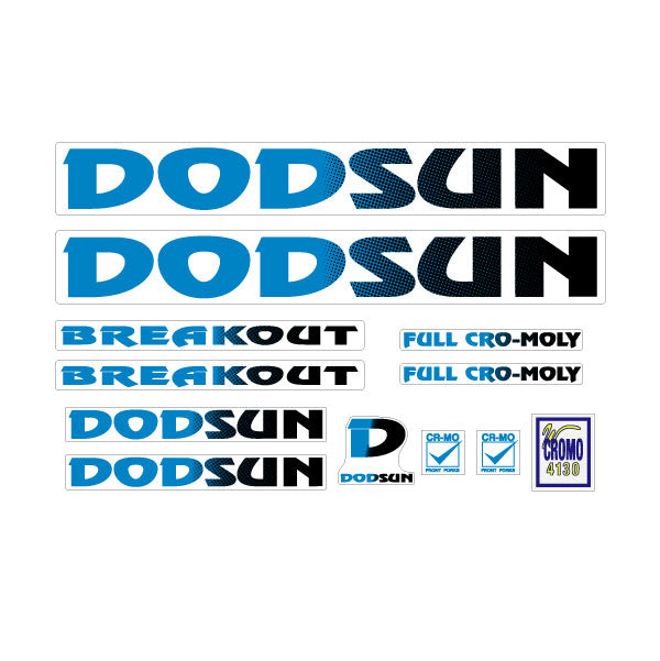 Dodsun - Breakout Cromo decal set