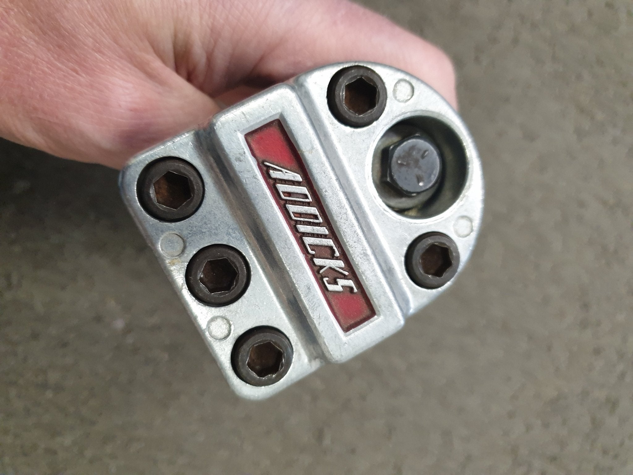 ADDICKS BMX STEM in BLUE - Rarest of the RARE 70's BMX - Bmx Products AU