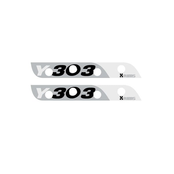 Alex Rims - Y303 Xrims 20" 48H rim decals - Old school bmx - Bmx Products AU