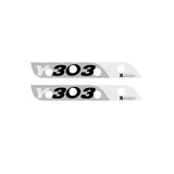 Alex Rims - Y303 Xrims 20" 48H rim decals - Old school bmx - Bmx Products AU