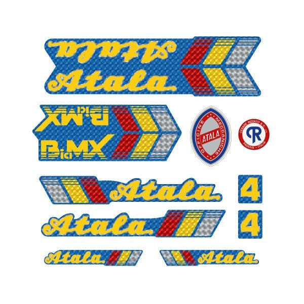 ATALA - PRISM BMX - decal set - old school bmx - Bmx Products AU
