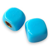 Blank - Custom Printed Dice Tire Valve Caps (Pair) - Light Blue - old school bmx - Bmx Products AU