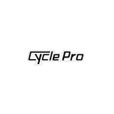 Cycle Pro - seat rear Black decal - old school bmx - Bmx Products AU