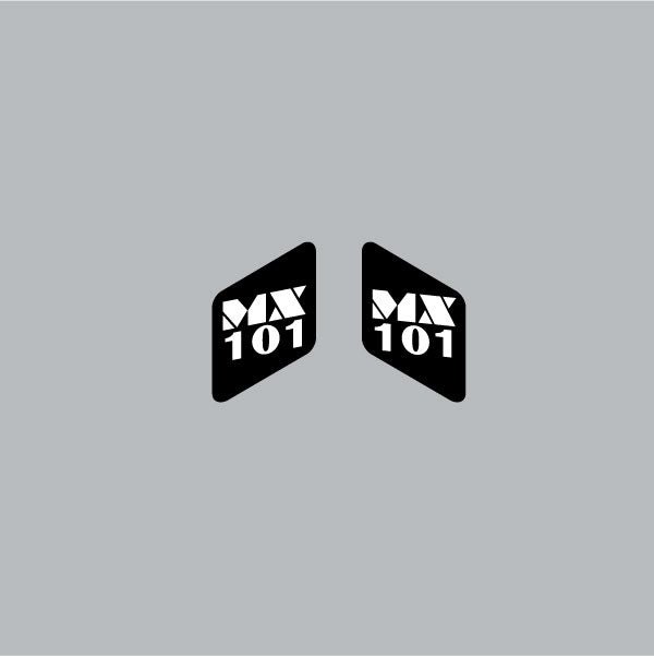 Dia Compe - MX101 lever decals - old school bmx - Bmx Products AU