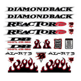 Diamond Back - 1997 Reactor PRO decal set - Old school bmx - Bmx Products AU