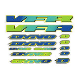 DYNO - 1994 VFR decal set for chrome frame - old school bmx - Bmx Products AU