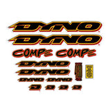 DYNO - 1996 COMPE decal set for black frame - Bmx Products AU