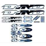 DYNO - 1999 XR decal set for grey frame - old school bmx - Bmx Products AU