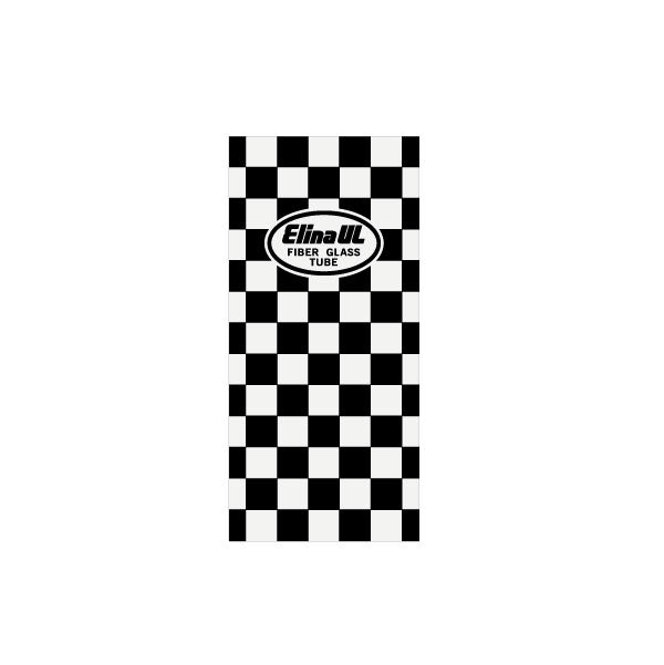 Elina - UL Light Checkers fibreglass pole decal - Old school bmx - Bmx Products AU