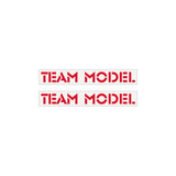 GT - 1990 Freestyle TEAM MODEL - Red on Clear decals - Old school bmx - Bmx Products AU