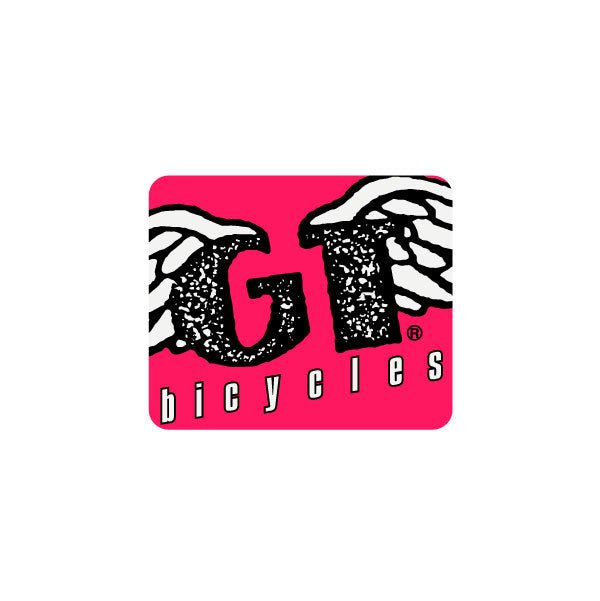 GT - Freestyle Bicycles - Fluro Pink and Black plate decal - Bmx Products AU