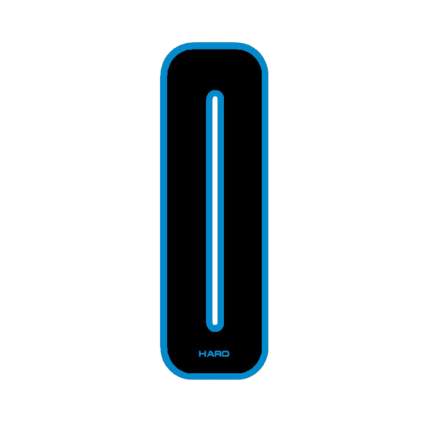 Haro - Stadium plate number 0 decal - Black Blue - Old school bmx - Bmx Products AU