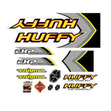 Huffy - 1999 Enigma decal set for red frame - Bmx Products AU