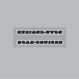 Madison - RoadCruiser top tube decal - old school bmx - Bmx Products AU