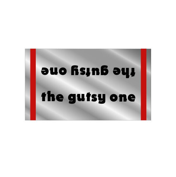 Matthews - Moxie - "The Gutsy One" Down Tube decal - old school bmx - Bmx Products AU