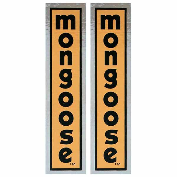Mongoose - 1981 Minigoose gold Decal set - Bmx Products AU