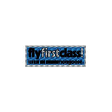 Mongoose - FLY FIRST CLASS BLUE PRISM decal - Old school bmx - Bmx Products AU