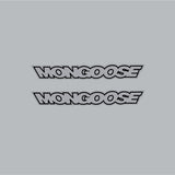 Mongoose - Mid school Crank BLACK decals - old school bmx - Bmx Products AU
