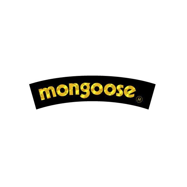 Mongoose - Quilted seat back Gold Prism decal - Old school bmx - Bmx Products AU