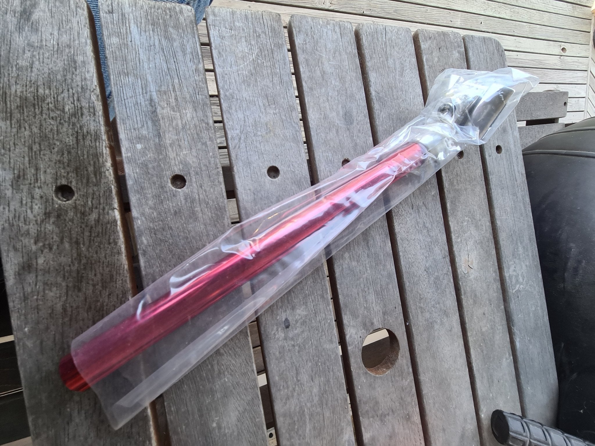 NOS - SR- LaPrade RED 22.2 seat post - Bmx Products AU