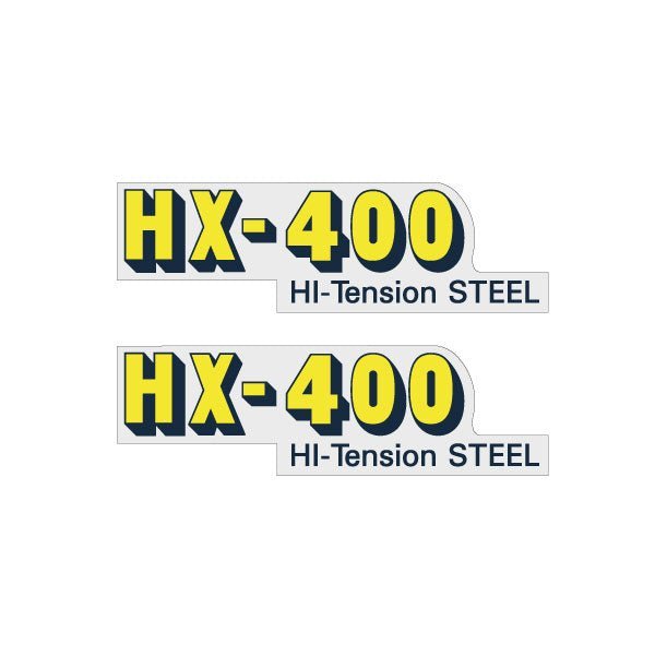 Peugeot - HX400 fork decals - old school bmx - Bmx Products AU