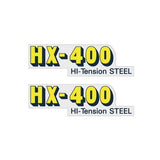 Peugeot - HX400 fork decals - old school bmx - Bmx Products AU