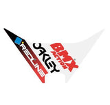 REDLINE - 1986 Forklifter plate decal - Red - Old School BMX - Bmx Products AU