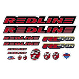 Redline - 1997 - RL540 for chrome frame - Decal set - Old school bmx - Bmx Products AU