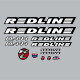 Redline - 1998 - RL444 for painted frames - Decal set - Old school bmx - Bmx Products AU