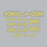 Redline - 2003 Double XX Special Edition Decal set - Old school bmx - Bmx Products AU